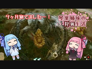 琴葉姉妹の狩猟生活 ～カムラの里～ 16日目
