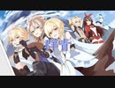 【人力原神】群/青【アルベド+白雪イベのみんな】