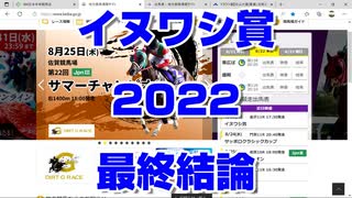 【競馬予想】イヌワシ賞 最終結論 【金沢競馬】