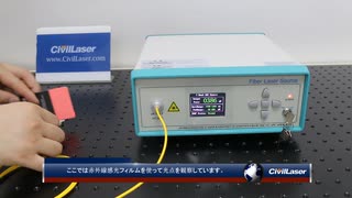 CバンドASE光源結合SMファイバー