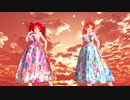 【MMD】紅々【重音テト　波音リツ】