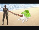 泥沼にケツをシバかれるずんだもん