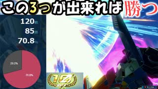 ガバっても勝率7割取れた。カジュアルシャフで『あれとこれとそれ』が出来ればいいだけ【EXVS2XB】【FAZZ】