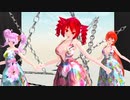 【MMD】シンクタンク【重音テト　小春音アミ　波音リツ】