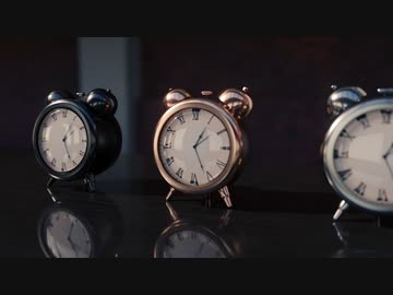 【Blender】止まった刻、あるいは試験【Cycles】
