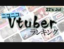 ニコニコVtuberランキング22's JUL【月間ランキング動画】
