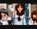 【COM3D2】長良と名取と五十鈴でNight Magic Fire
