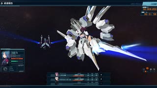 【PC版アリスギア】特殊宙域作戦Op.チューベローズ V-HARD Lv120 ニネヴェ・カラーズパーク 高機動2人+1編成【キーボード】