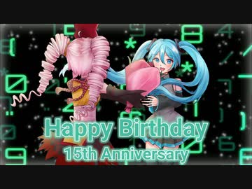 【初音ミク誕生祭2022】ハジメテノオトcover【MMD夏祭り2022】ついなちゃん