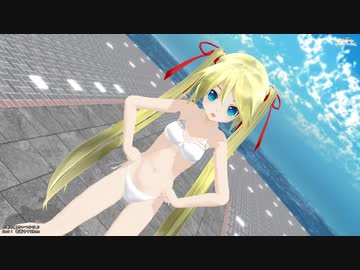 【MMD】 金あぴミクで♪あの夏のいつかは♪ [1080p60fps]