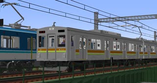 【マインクラフト】新急長雪線 急行 長戸町付近～阿賀座(RealTrainMod)