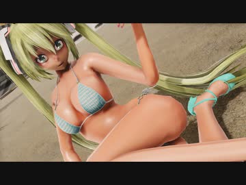 【MMD】 ギャルミクさんで激昂壮志（支那版アズレン)【 初音ミク誕生祭】