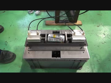 空き缶潰し機を作ってみた