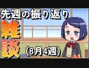 先週の振り返り(8月4週)