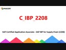 SAP IBP for Supply Chain (2208) C_IBP_2208 Study Guide
