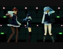 【艦これMMD】 霞としおと荒潮でMasked bitcH【白パン】