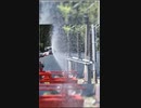 Cool down electrical equipment in hot weather lineman work on power line hardware