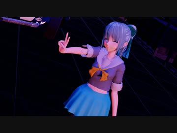 【MMD艦これ】　バリさんの愛車はモンスター？　(リクエスト)