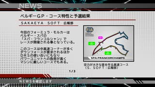 フォーミュラ・モルカー《2022シーズン》第6戦ベルギーGP