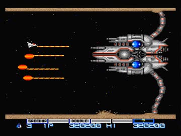 グラディウスⅡ[AC,PCE] の音楽とCGデータをDM-SYSTEM2（MSX2）で実行してみた