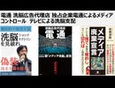 電通　洗脳広告代理店　独占企業電通によるメディアコントロール　テレビによる洗脳支配