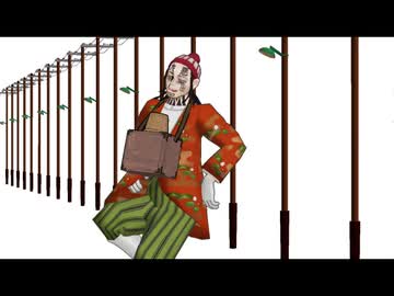 【金カムMMD】イワシがつちからはえてくるんだ【上エ地圭二】