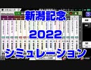 【競馬ai】新潟記念2022 スターホースポケットプラス シミュレーション エヒト ヒートオンビート フェーングロッテン カイザーバローズ サンレイポケット スカーフェイス ディアマンミノル カラテ