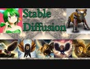 【Stable Diffusion】AIで描く - キメラ 【VOICEVOX】
