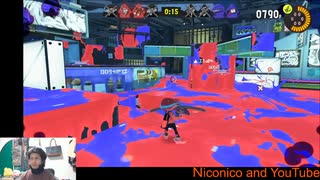 【スプラトゥーン３】よぐるんの、液体を互いにかけ合うゲーム その４