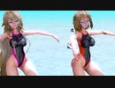 【MMD】ミクマンボ【水着 IA ONEさん  】