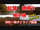 ドライブ動画　紅葉！！　鳴子峡の絶景！！　　車載動画　田舎　4K映像　GoPro撮影　宮城県