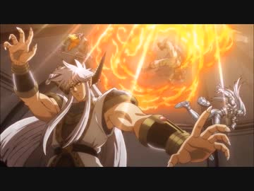 【大魔王バーン】天地魔闘の構えvsアバン＆ヒム＆ラーハルト