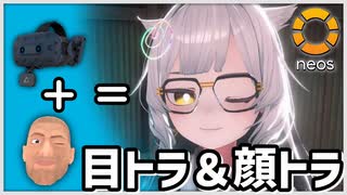 【NeosVR】VIVE Pro Eye + Facial Trackerの動作例 【目トラ+顔トラ】