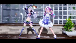 【ホロライブMMD】JUMP UP あくしおver.