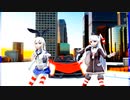 MMD、島風、天津風、計２人、で、アンテットアリス