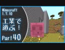 【Minecraft】工業で遊ぶ！Part40【ゆっくり実況】