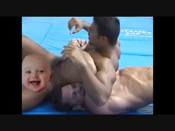 パンツレスリング外伝：いかりやビオランテ VS 伯剌西爾先輩　Round 2