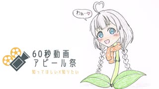 【60秒アピール祭】どうも、白クワガタです