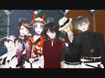 【にじさんじMMD】ポジティブ・パレード【Luxiem】