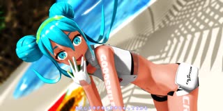 【MMD】レーシングミクさんでJUMP UP