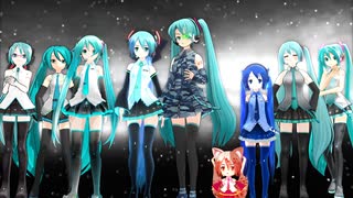 【MMD】GONGを鳴らせ_しゃざい版【らぶ式ミク】