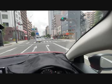 仙台~山寺ドライブ2　台原、北四番丁　雑談交えて　マツダ２車載　2022　0730