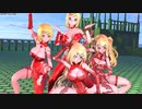 【sdPBR4.20a】いろんなTda式大人リンちゃんたちで「クレイジー・ビート」【MMD/1080p/60fps】