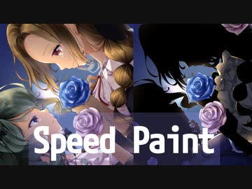 【イラストメイキング　】シャドーハウス　バービーとローズマリー　バーバラとマリーローズ　clip studio paint　