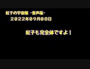 紅子の宇宙船 －音声版－ 2022年09月08日