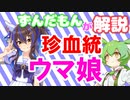 【一口競馬解説】珍しい血統のウマ娘をずんだもんが解説！～ダイタクヘリオス編～