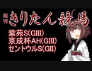 【競馬予想】セントウルS・京成杯AH・紫苑S2022【週刊きりたん競馬】