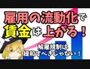 【経済学】雇用の流動化で賃金は上がる！～解雇規制は緩和すべきじゃない！～【ゆっくり解説】