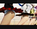 【ＭＭＤ】FLAGをはためかせろ！　妖夢・文・小町・アリス・早苗・パチュリー・火焔猫燐【Ray-MMD1.52　ぱんつ注意】