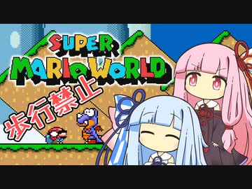 【マリオワールド】琴葉姉妹とうさぎ跳びマリオの謎縛り #1【VOICEROID実況】